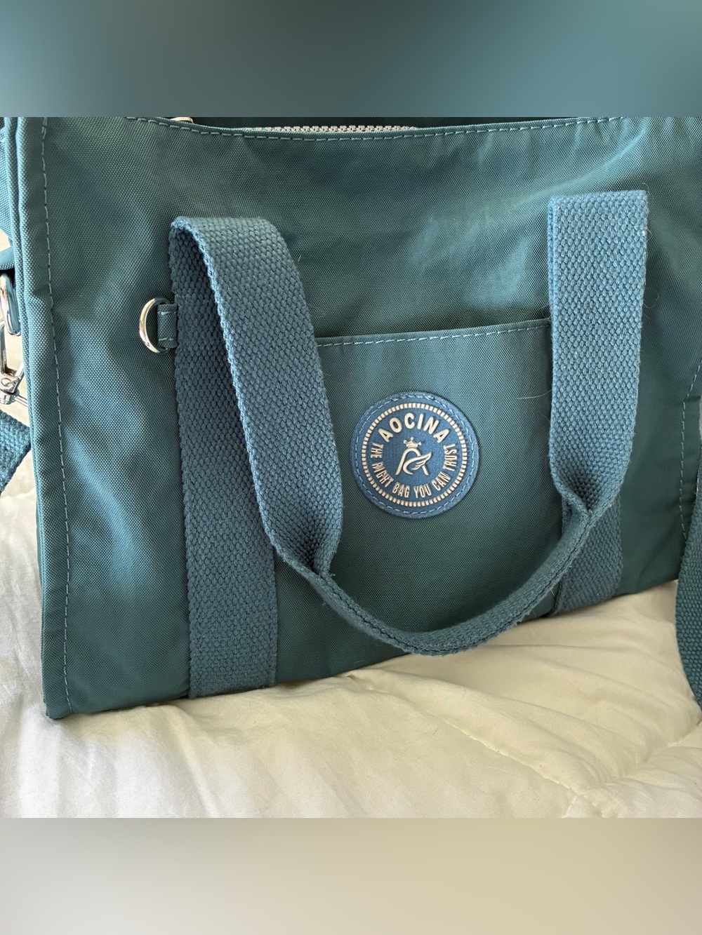 Aocina blue cute crossbody tote bag - Picture 2 of 7
